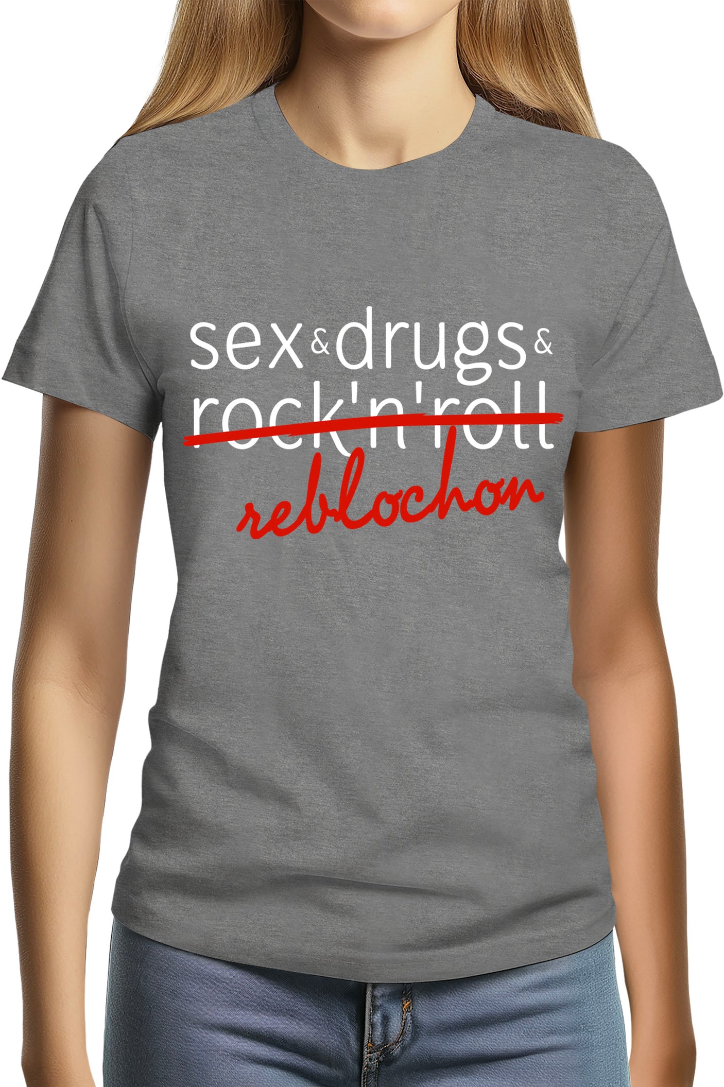 Tee-Shirt Femme Snow Sex Rock Fromage