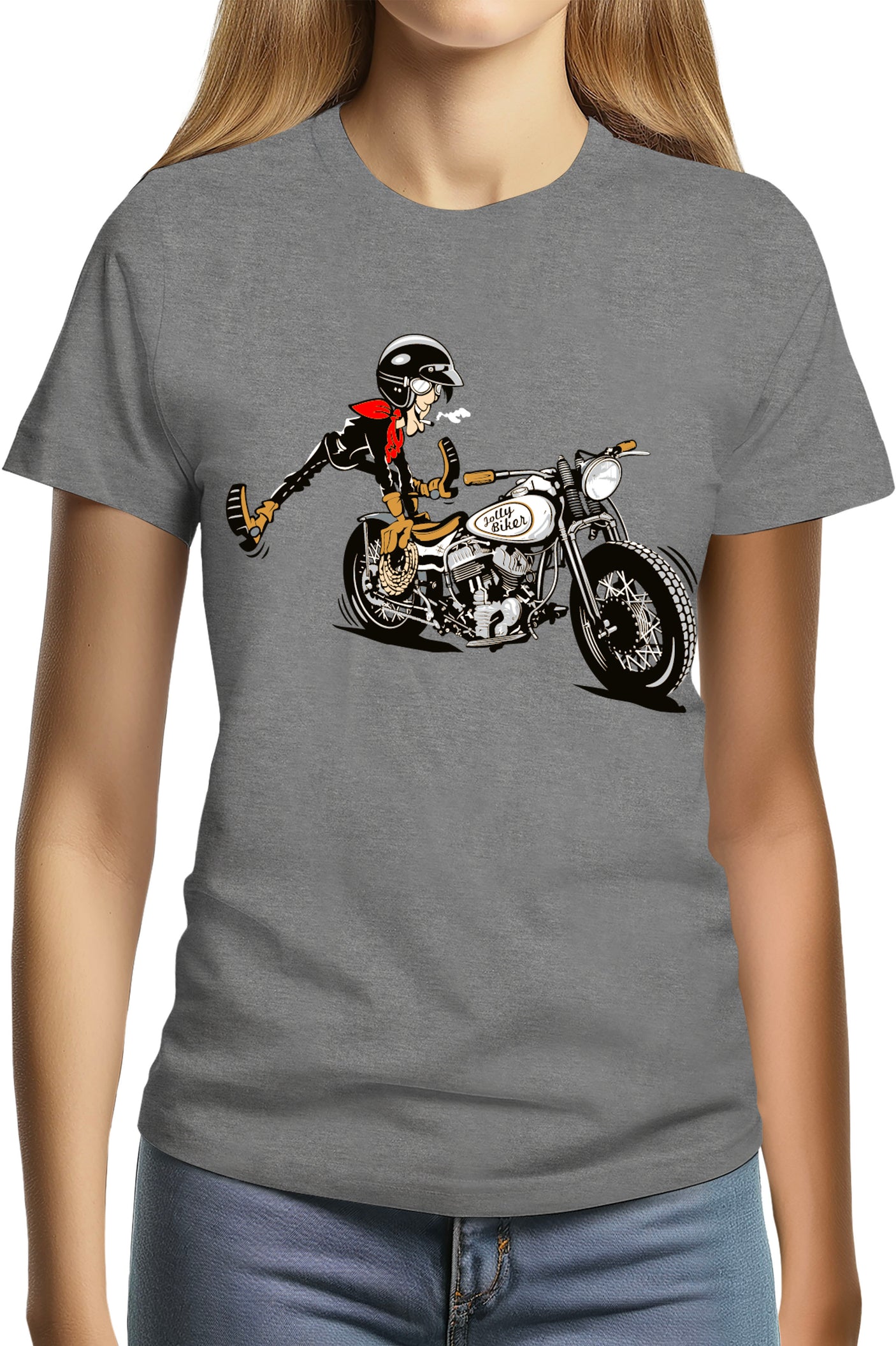 T-Shirt Femme Jolly Biker moto