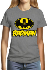 Tee-Shirt Femme Le super hero du badmington