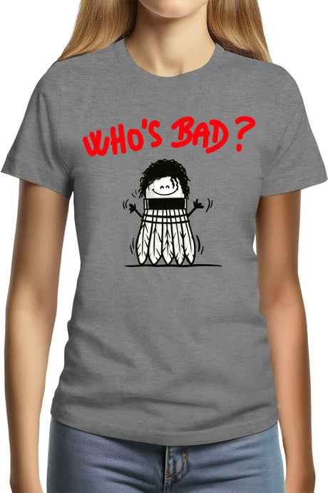 Tee-Shirt Femme Le Badmington fait un hommage à Michael jackson