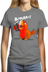 T-Shirt Femme Blablabla le Perroquet