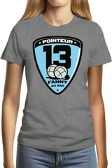 Tee-Shirt Femme Fanny au bar ... Pointeur