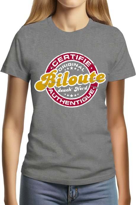 Tee-Shirt Femme Certifie authentique biloute