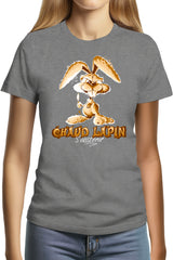 Tee-Shirt Femme Chaud lapin s'abstenir