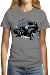 T-Shirt Femme La Traction, l'attraction d'avant