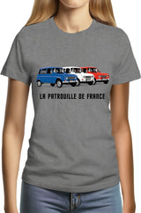 Tee-Shirt Femme Patrouille de france 4L