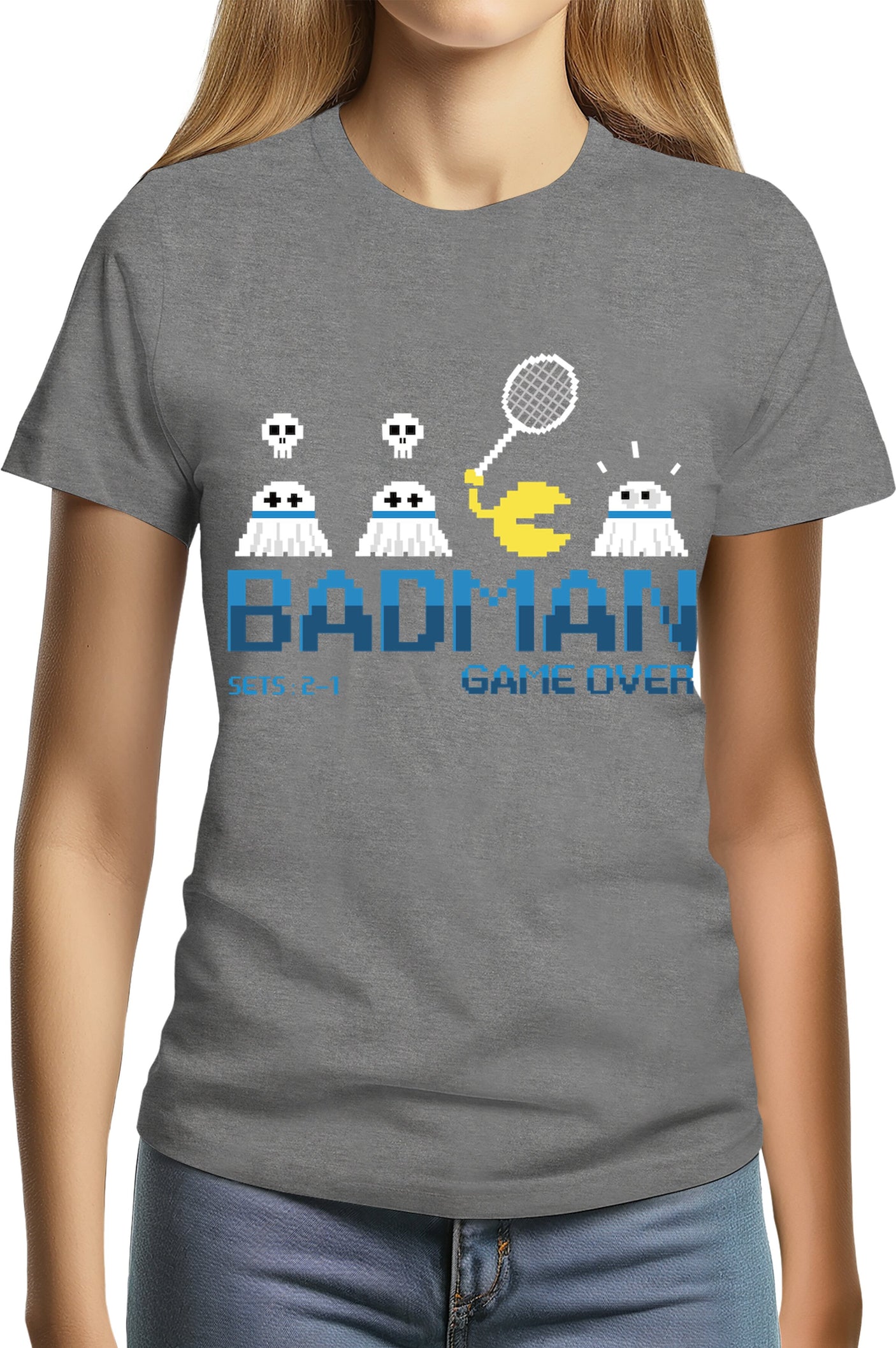 Tee-Shirt Femme Bad Man miam miam volet