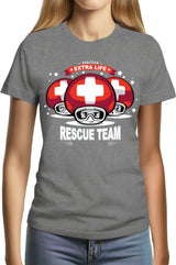 T-Shirt Femme Power up extra life