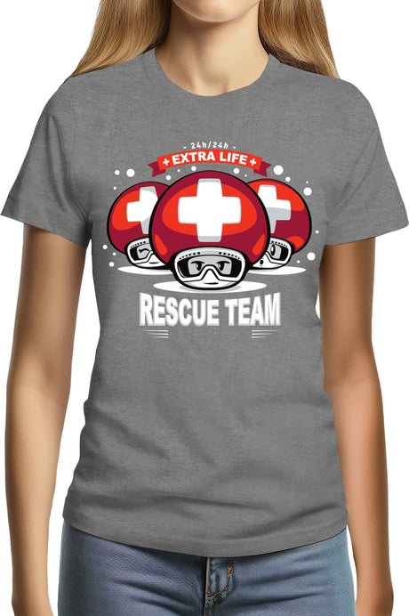 T-Shirt Femme Power up extra life