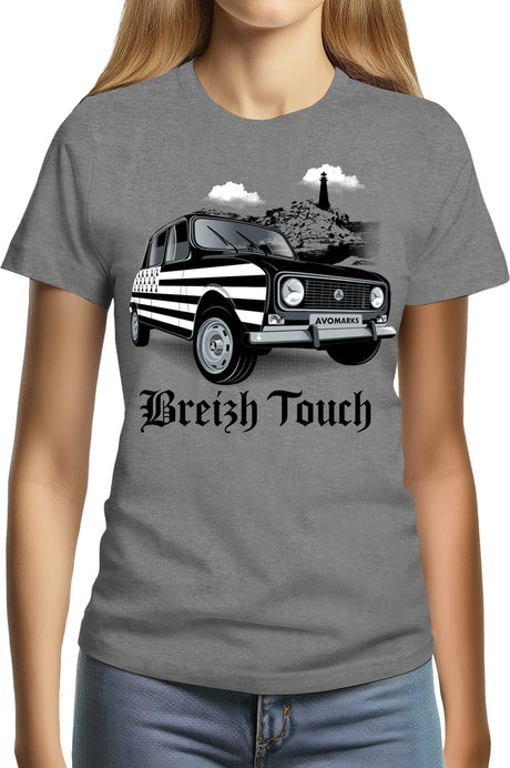 Tee-Shirt Femme 4L à la bretonne