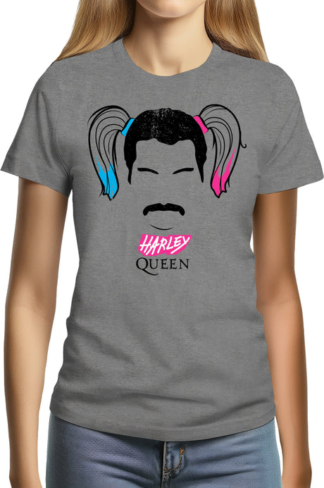T-Shirt Femme QUEEN et HARLEY QUINN