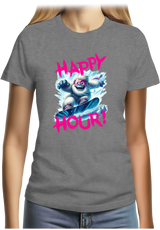 T-Shirt Femme Yeti snow en surf