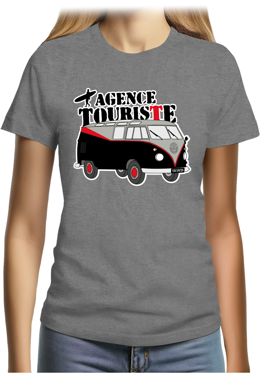 T-Shirt Femme Le Combi de l'Agence Touriste