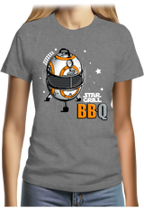 T-Shirt Femme BBQ Wars le retour de star grill