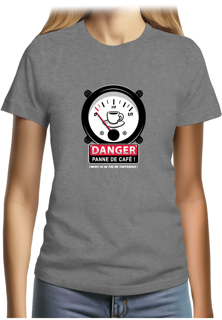 T-Shirt Femme Panne de café