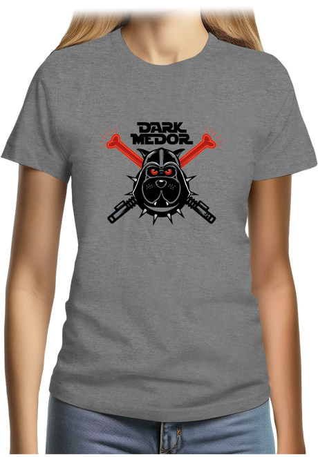 T-Shirt Femme Chien Dark Medor