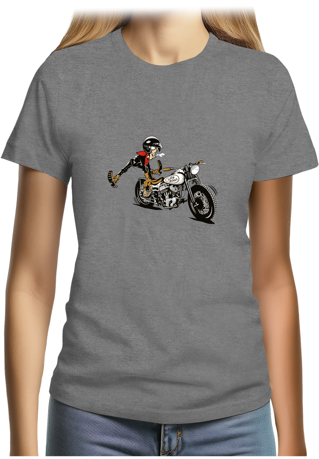 T-Shirt Femme Jolly Biker moto