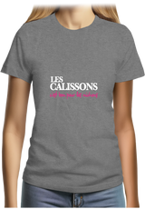 T-Shirt Femme Les Calissons C'est Bon Pour les nichons