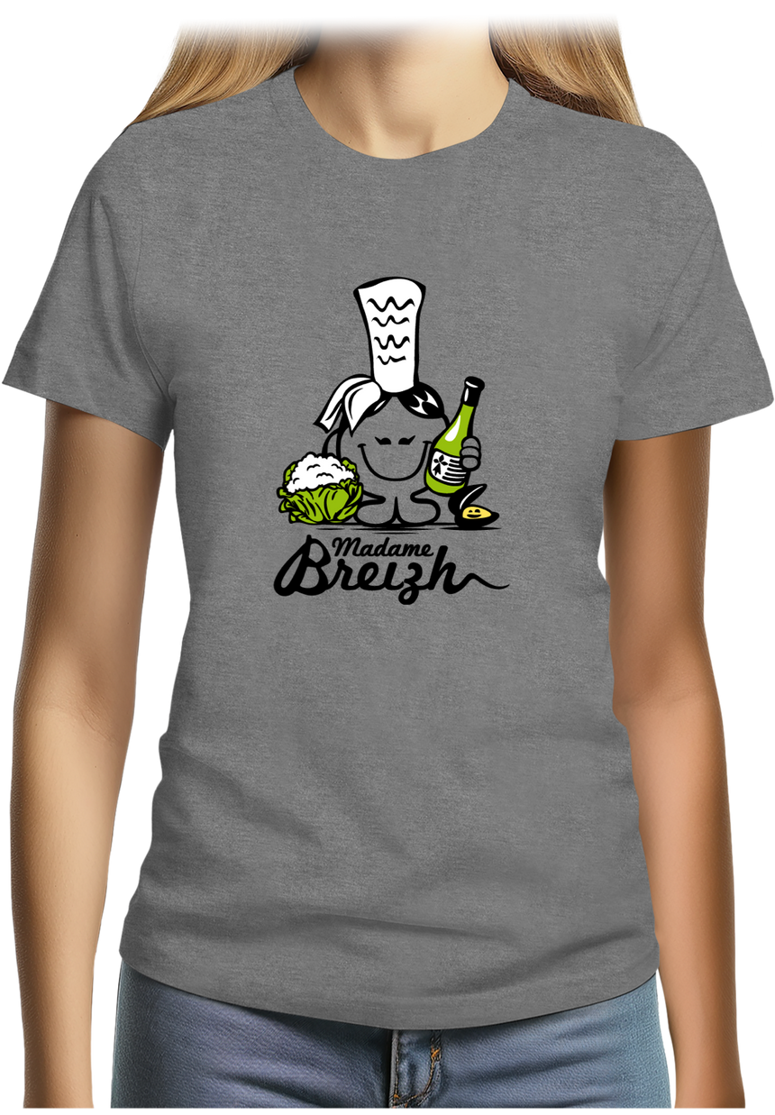 T-Shirt Femme Madame Breizh