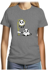 T-Shirt Femme Panda et bambou
