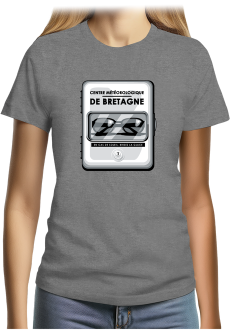 T-Shirt Femme Lunette de soleil Bretonne