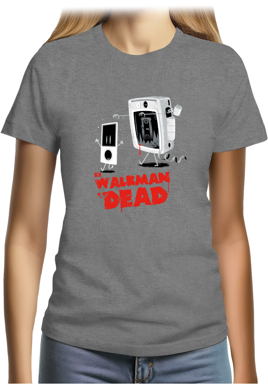 T-Shirt Femme Ze Walkman dead