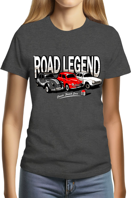 Tee-Shirt Femme Road Legend renault peugeot