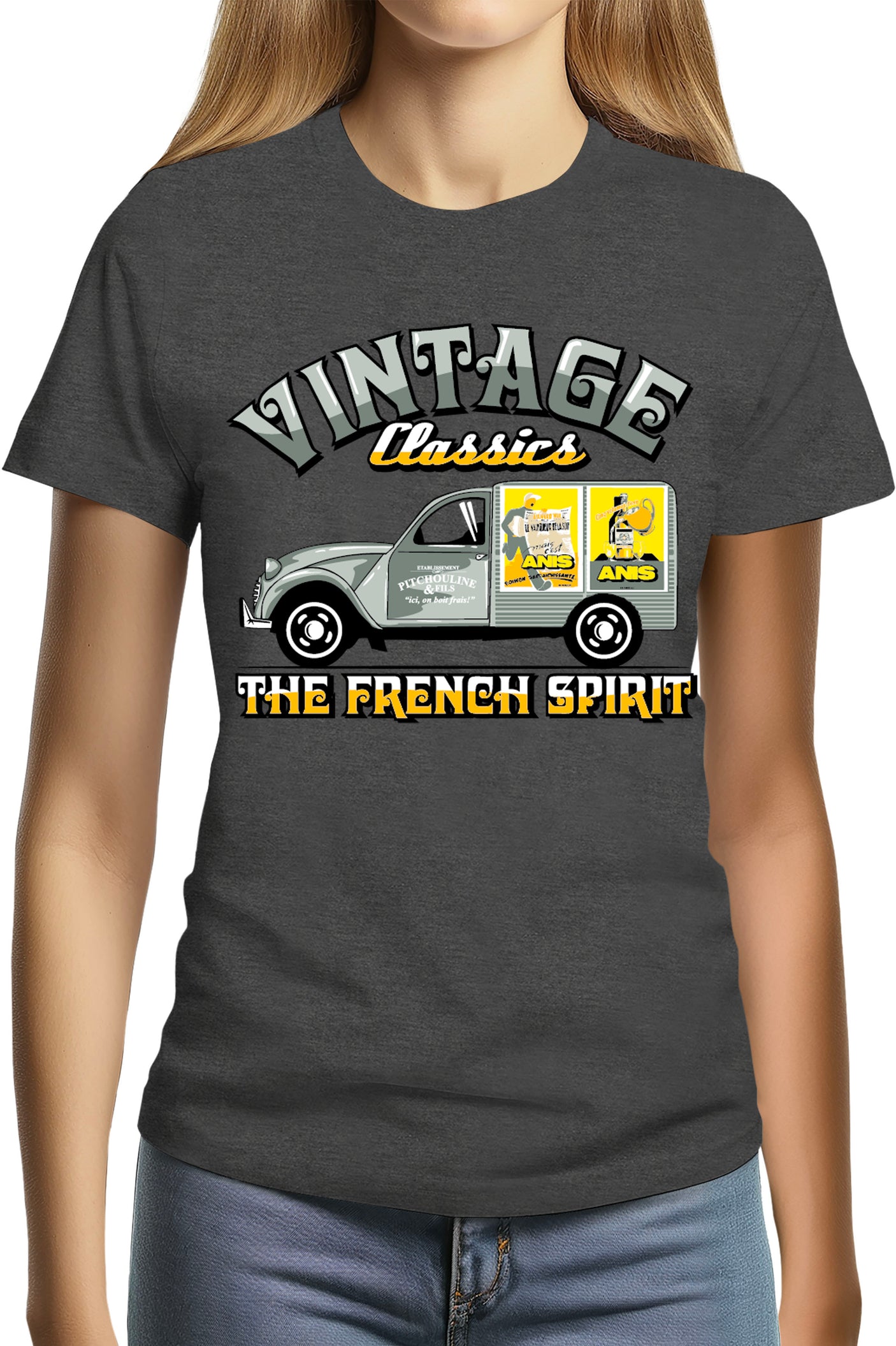 T-Shirt Femme Deuch french spirit