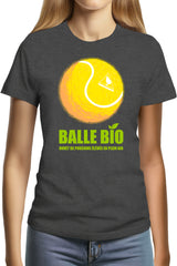 Tee-Shirt Femme Balle de tennis BIO