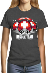 T-Shirt Femme Power up extra life