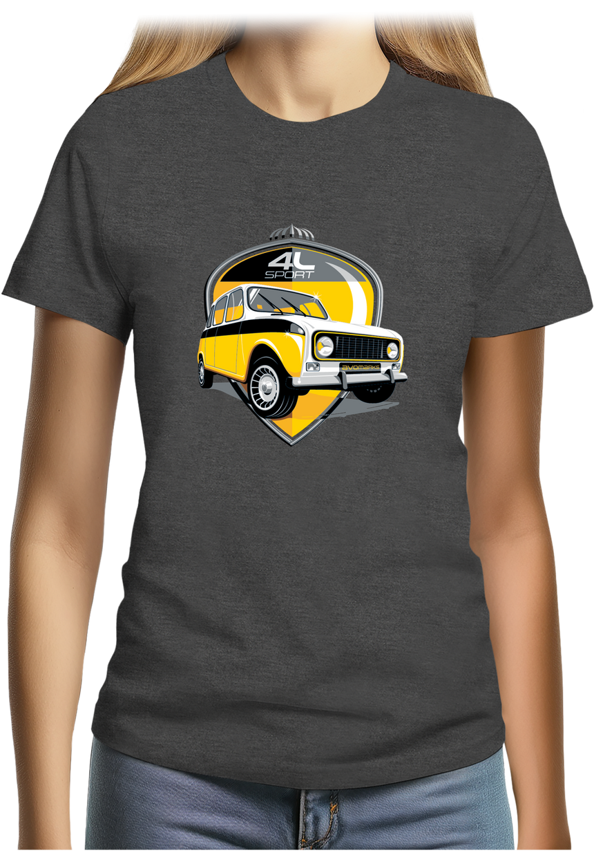 T-Shirt Femme Voiture 4L Sport