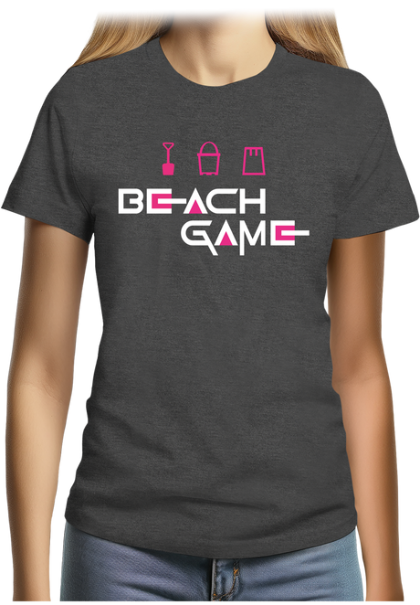 T-Shirt Femme Beach game