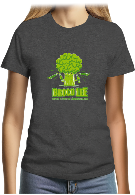 T-Shirt Femme Broco Lee contre 5 fruits et légumes