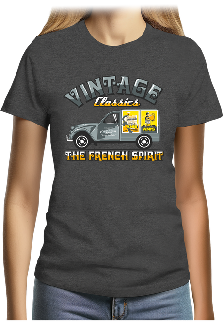 T-Shirt Femme Deuch french spirit pastis