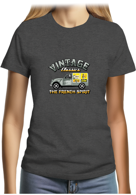 T-Shirt Femme Deuch french spirit d'alcool d'anis