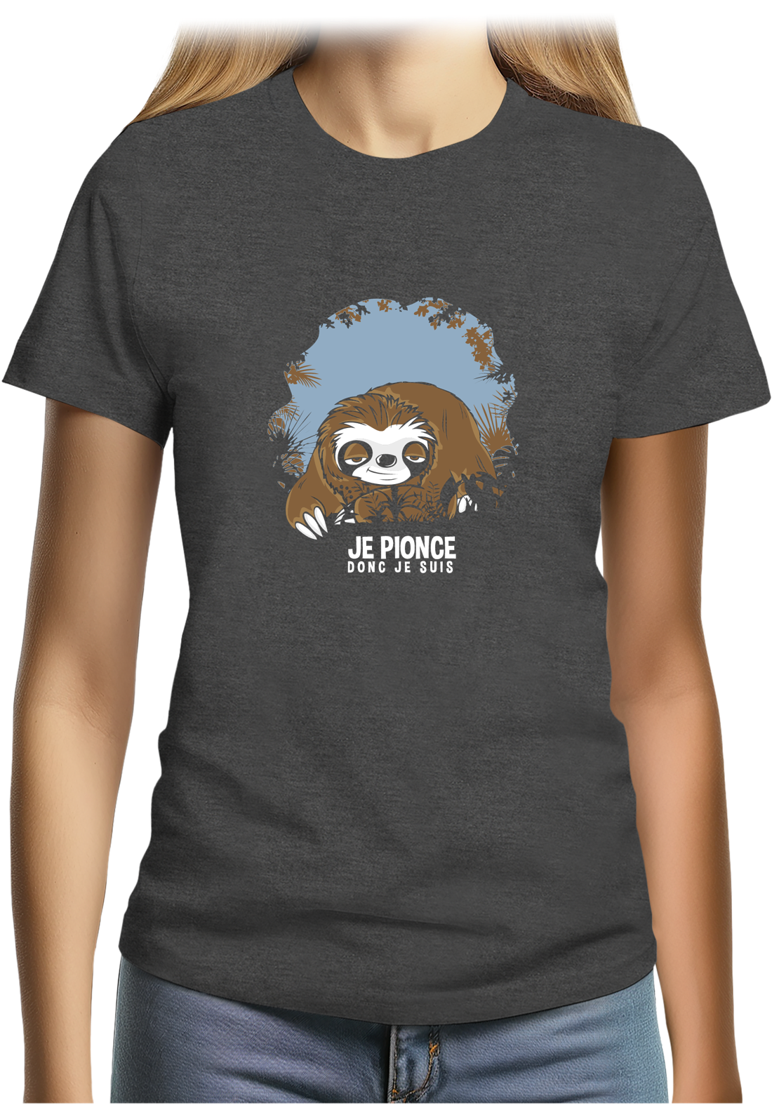 T-Shirt Femme Je pionce donc je suis