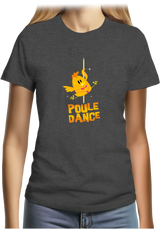 T-Shirt Femme Poule Dance