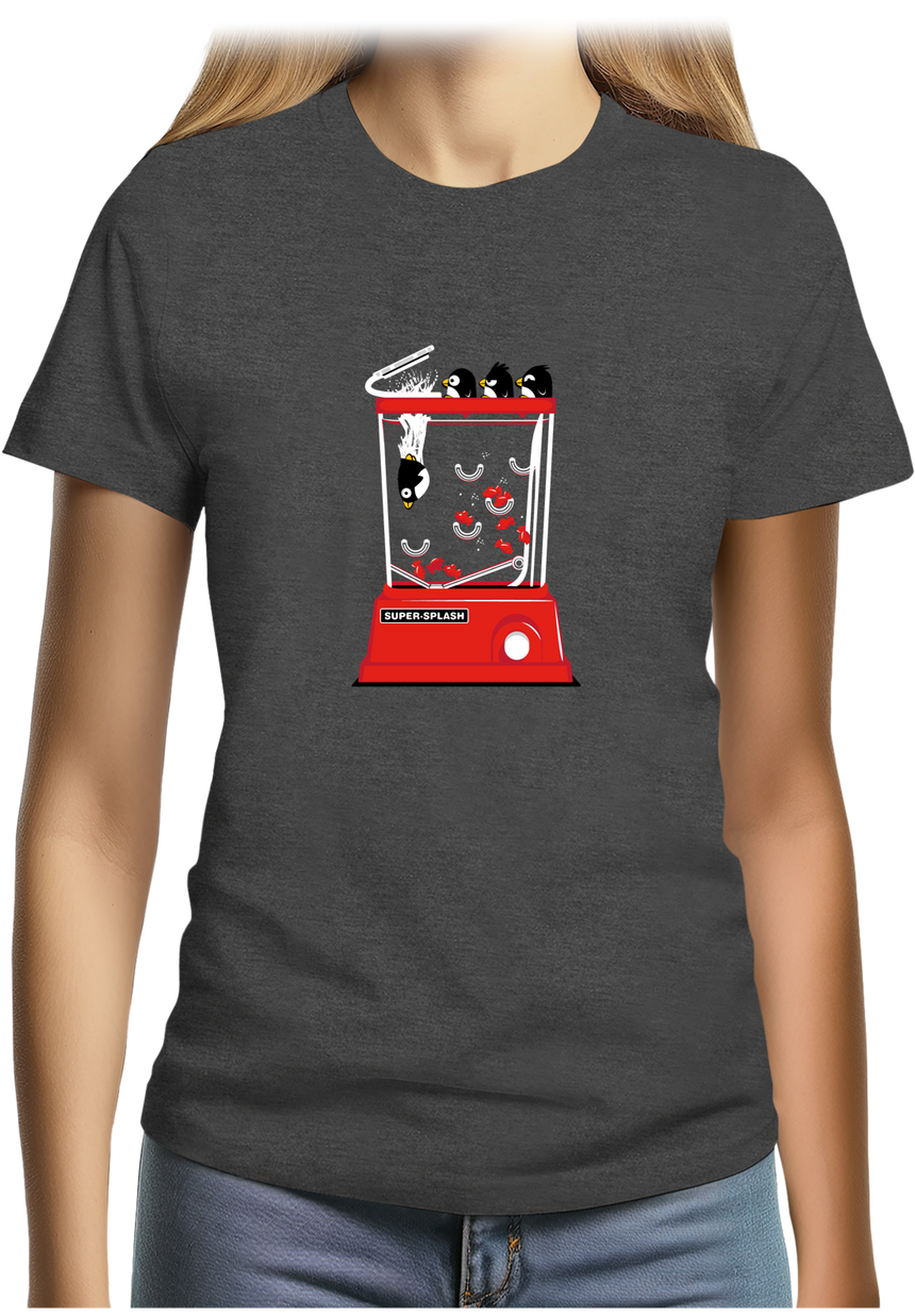 T-Shirt Femme Super Splash Pingouin