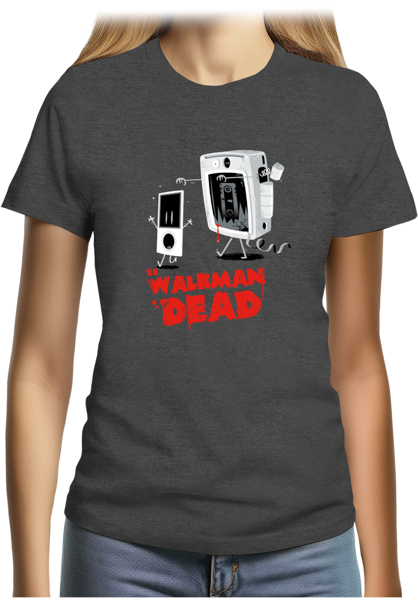 T-Shirt Femme Ze Walkman dead