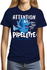 Tee-Shirt Femme Attention Dory poisson pipelette