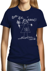 Tee-Shirt Femme Bone Fete Maman Dessin
