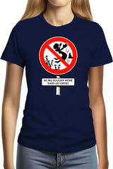 Tee-Shirt Femme Faut Pas Pousser Meme Dans Les orties