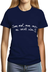 Tee-Shirt Femme Sans Moi, Mon Mec Blanc