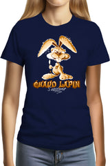 Tee-Shirt Femme Chaud lapin s'abstenir