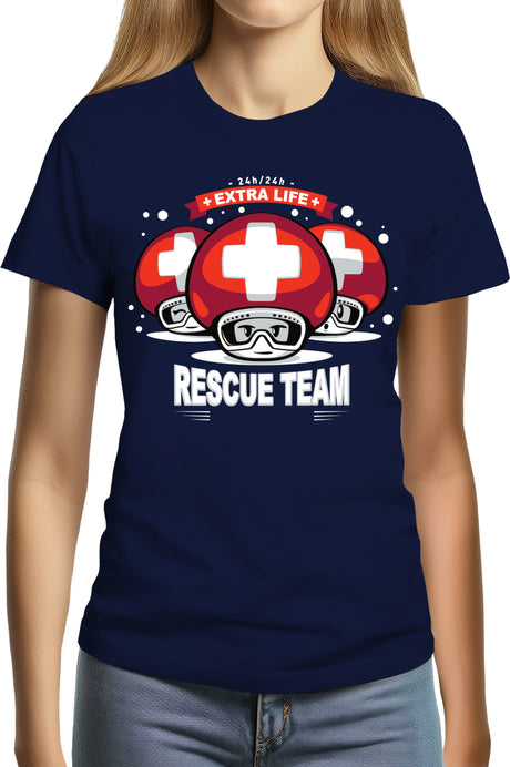 T-Shirt Femme Power up extra life