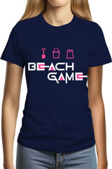 Tee-Shirt Femme Beach game
