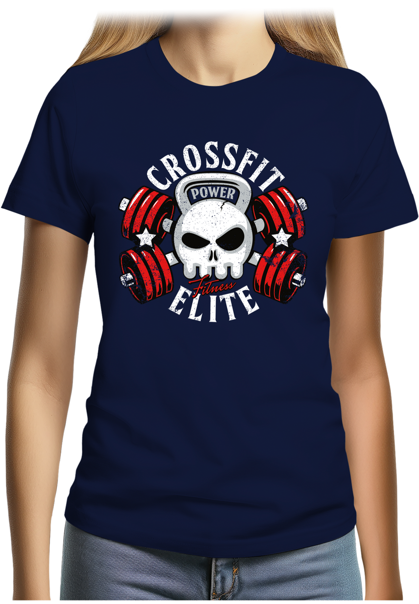 T-Shirt Femme Le poids du Crossfit d'élite