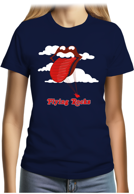 T-Shirt Femme Le parapente rock and roll