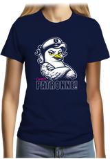 T-Shirt Femme Mouette c'est qui la patronne ?