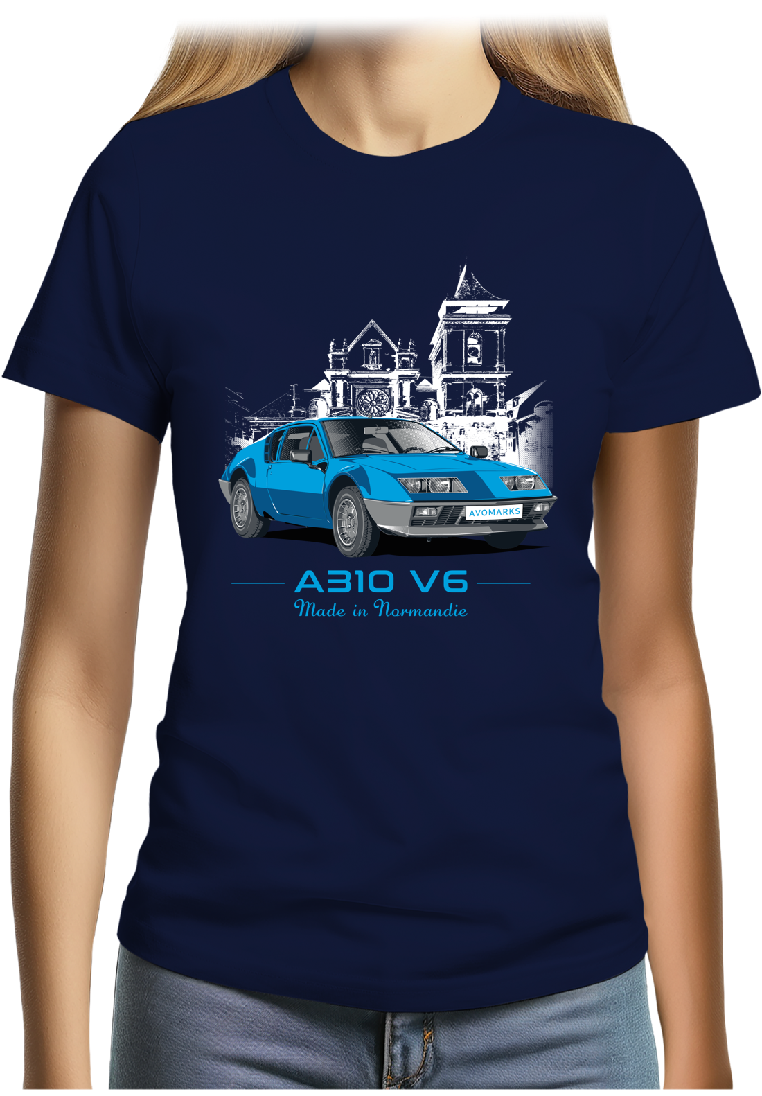 T-Shirt Femme A310 V6 Made in Normandie